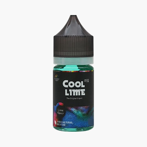 [Rainbow Liquid] 레인보우리퀴드 쿨라임 30ml 입호흡 9.8MG RS합성 - 스모크밤 - 전자담배 액상 사이트